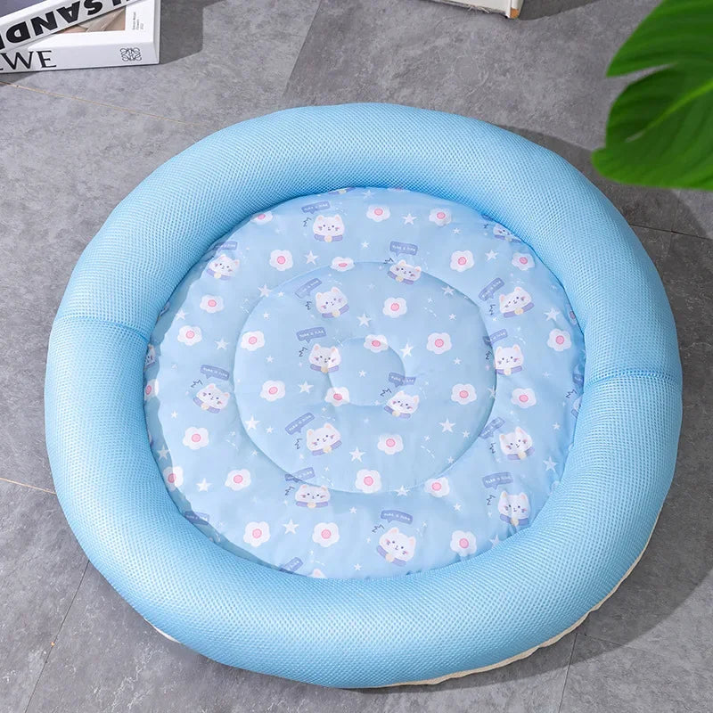 Summer Cooling Pet Bed Breathable Sleeping Mat