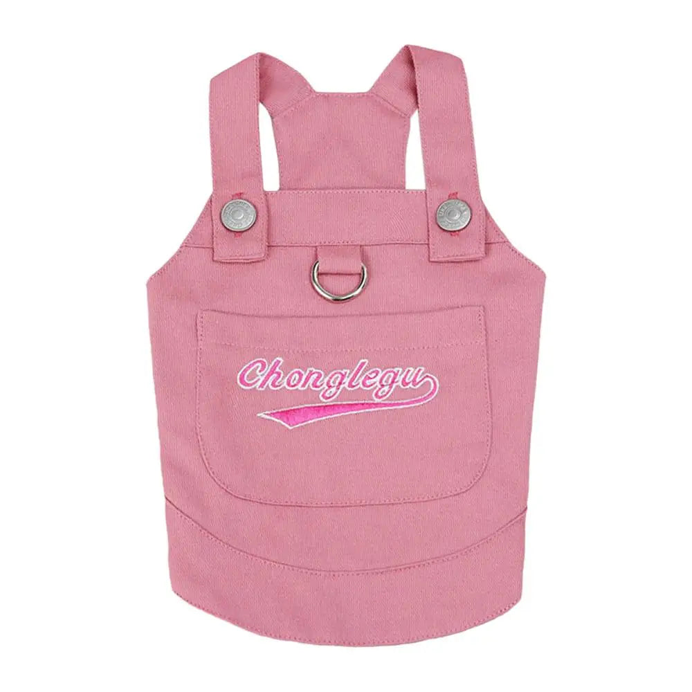 Dog Denim Overalls For Cats and Dogs