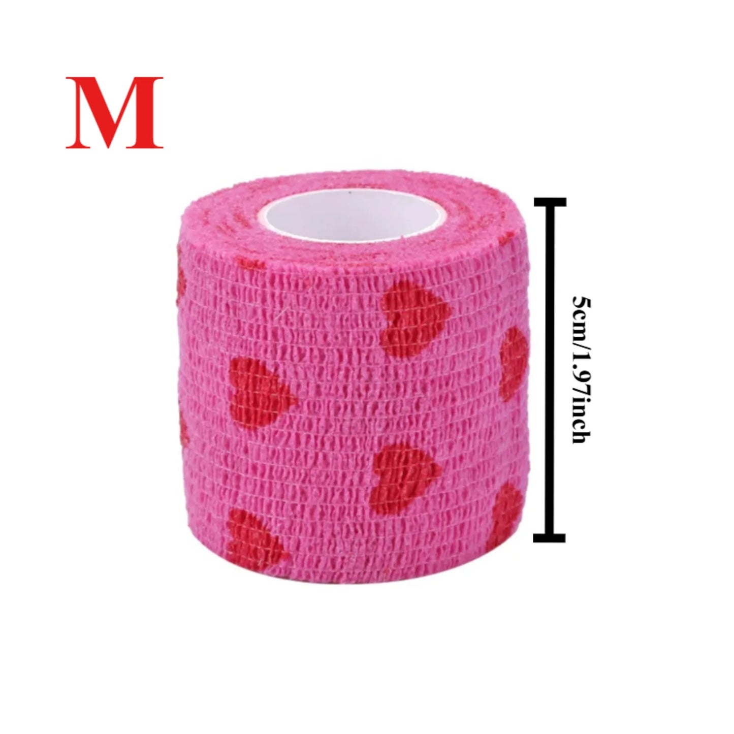 Pet Self-adhesive Elastic Dog Cat Bandage, Leg Cover Protector Strap