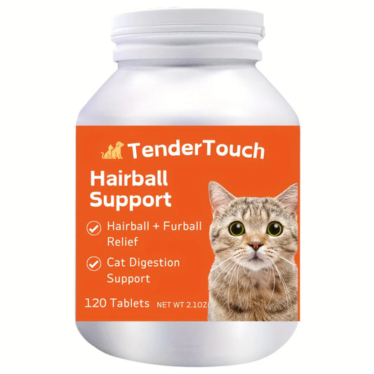 Hairball - 200 Tablets- Hairball Aid Supplement for Cats
