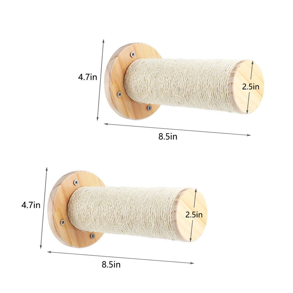 Cat Climbing Shelf Wall Mounted Four Step Stairway
